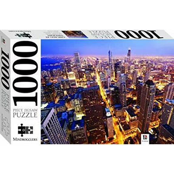 Chicago at Twilight 1000 Piece Jigsaw Puzzle Hinkler