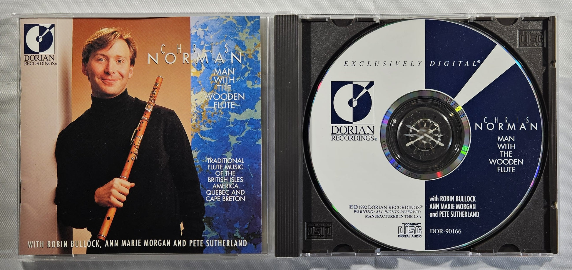 Chris Norman - The Man With the Wooden Flute [1992 Used CD]