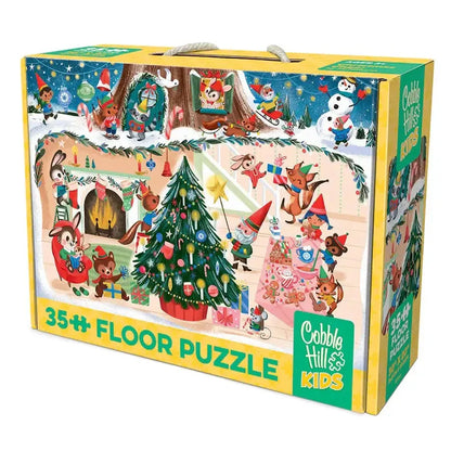 Christmas Cheer 35 Piece Floor Jigsaw Puzzle Cobble Hill