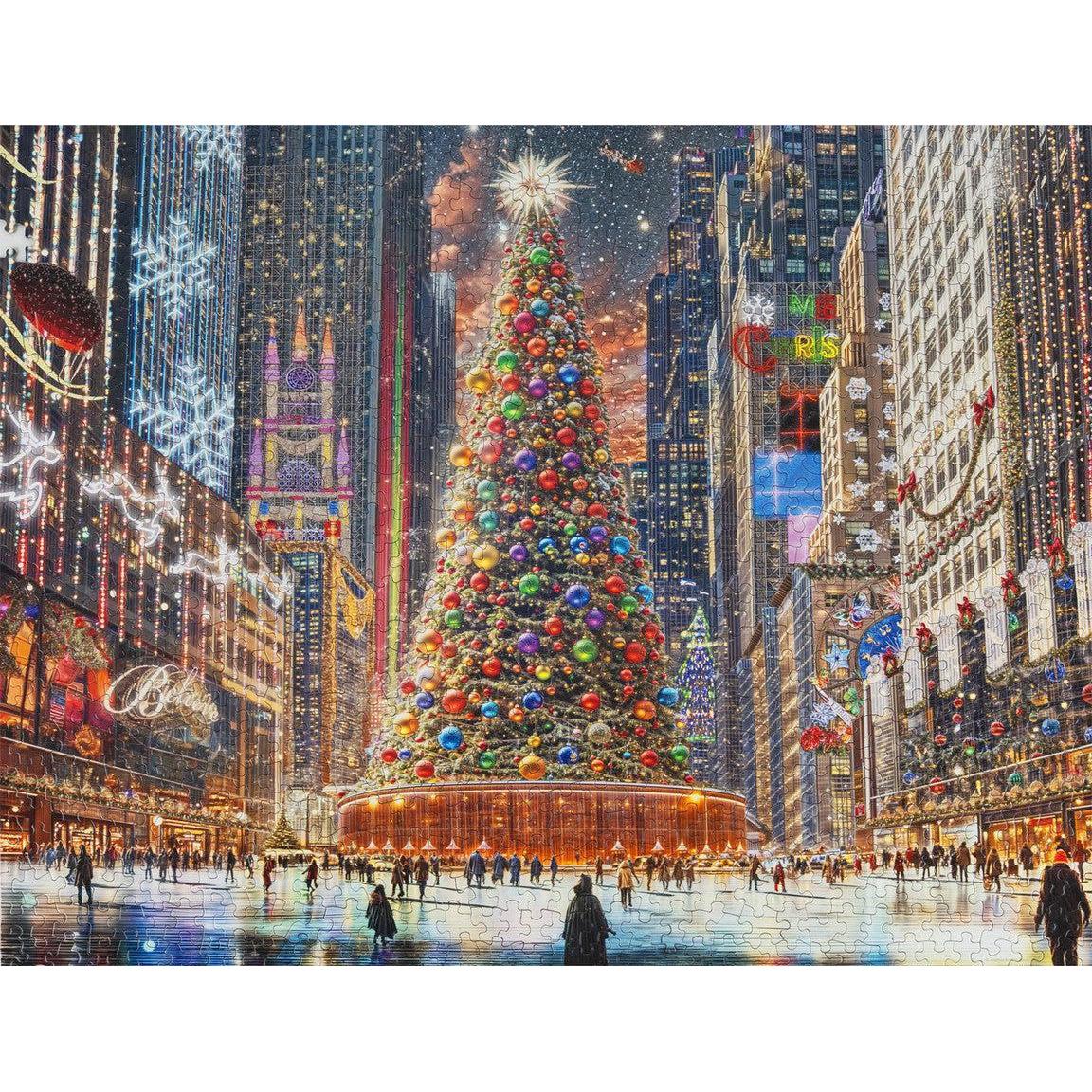 Christmas in the City 1000 Piece Jigsaw Puzzle Springbok
