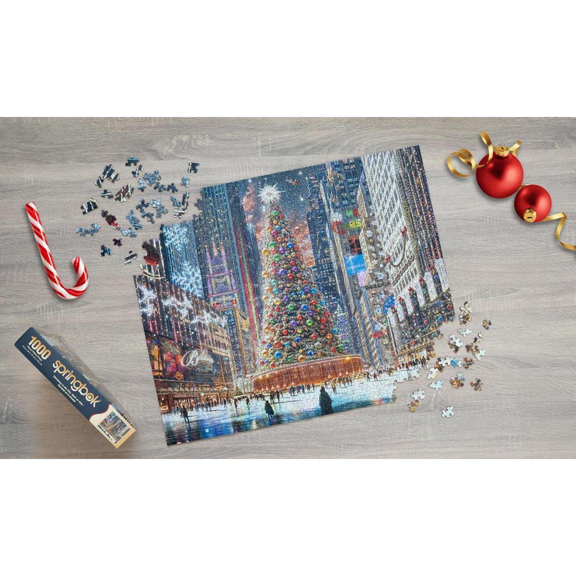 Christmas in the City 1000 Piece Jigsaw Puzzle Springbok