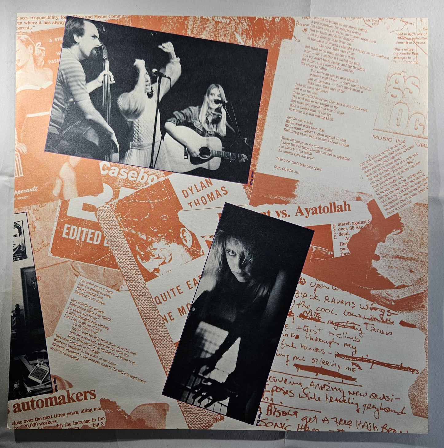 Cindy Lee Berryhill - Who's Gonna Save the World? [1987 Allied Pressing] [Used Vinyl Record LP]