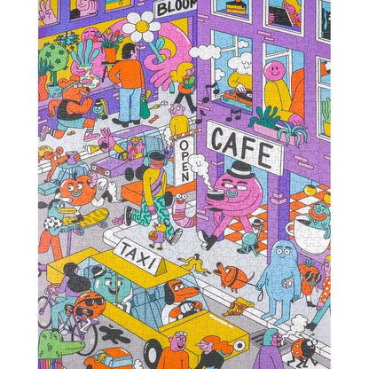 City Vibes 1000 Piece Jigsaw Puzzle Birdie