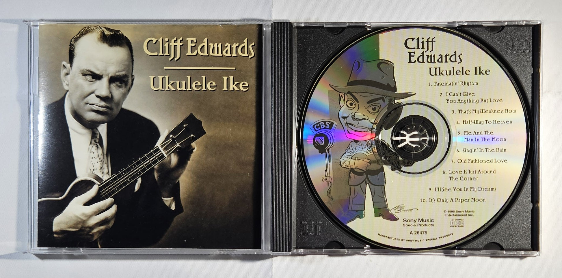 Cliff Edwards - Ukulele Ike [1996 Compilation] [Used CD]