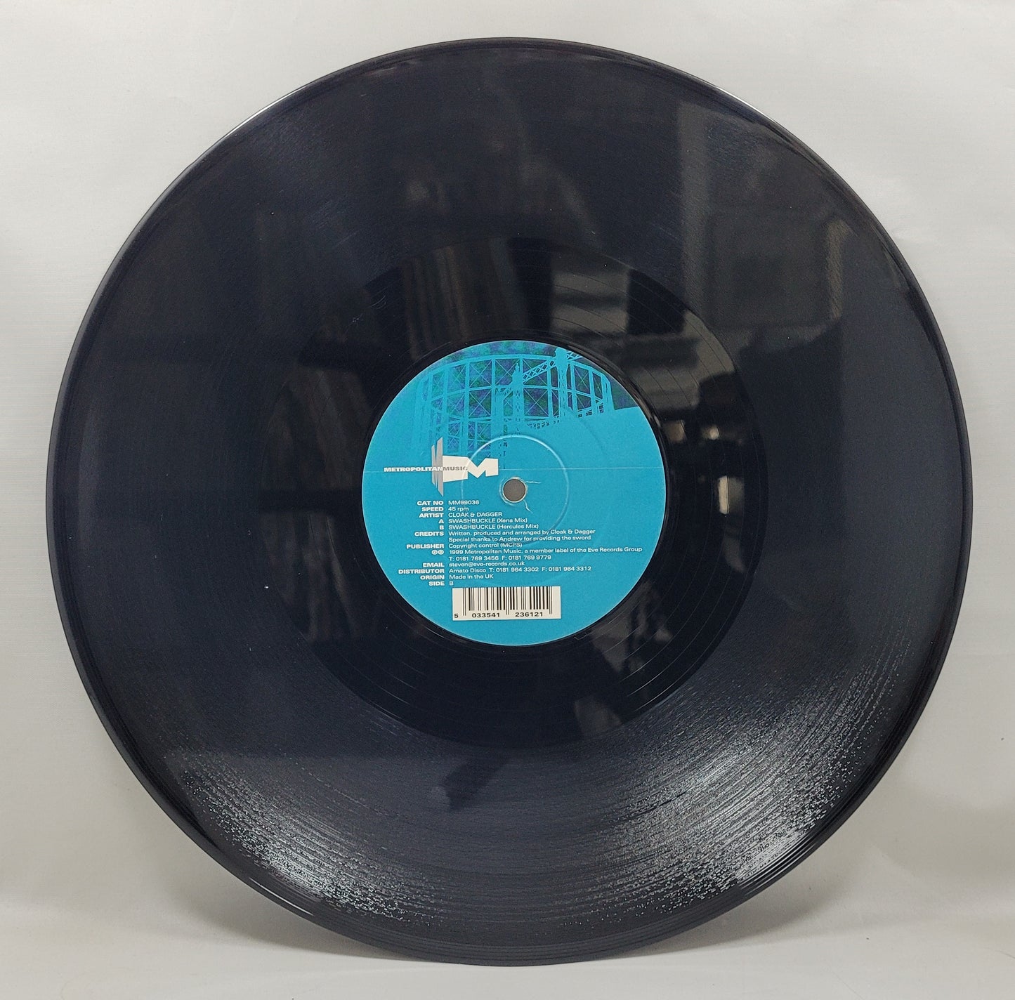 Cloak & Dagger - Swashbuckle [1999 45rpm] [Used Vinyl Record 12" Single]