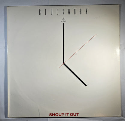 Clockwork - Shout It Out [1989 Promo] [Used Vinyl Record 12" Single]