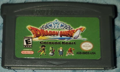 Dragon Quest Caravan Heart GBA Video Game Boy Advance Nintendo