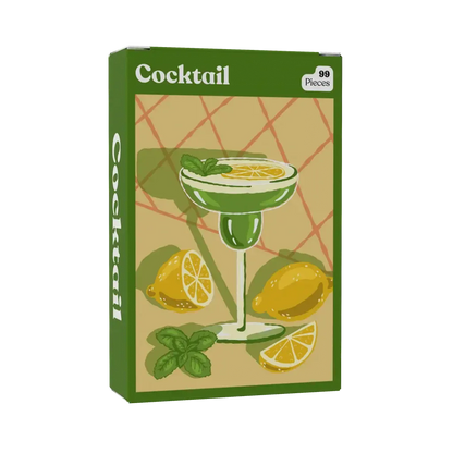 Cocktail 99 Piece Mini Jigsaw Puzzle Puzzledly