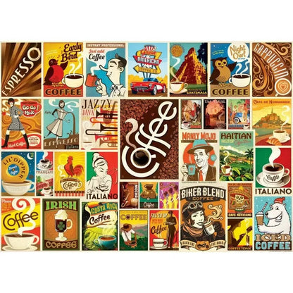 Coffee Lovers by Anderson Design 1000 Piece Jigsaw Puzzle MasterPieces