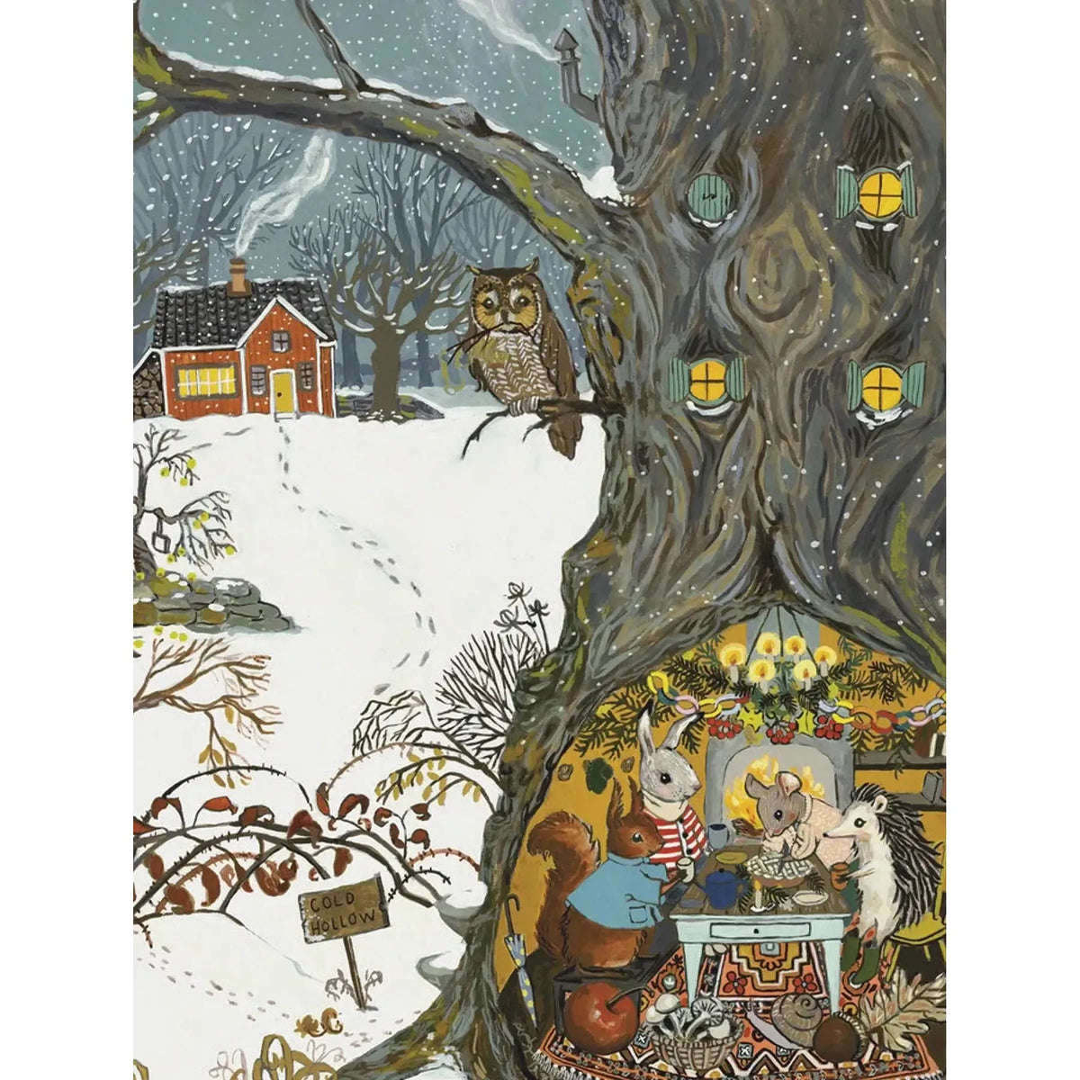 Cold Hollow 1000 Piece Jigsaw Puzzle NYPC