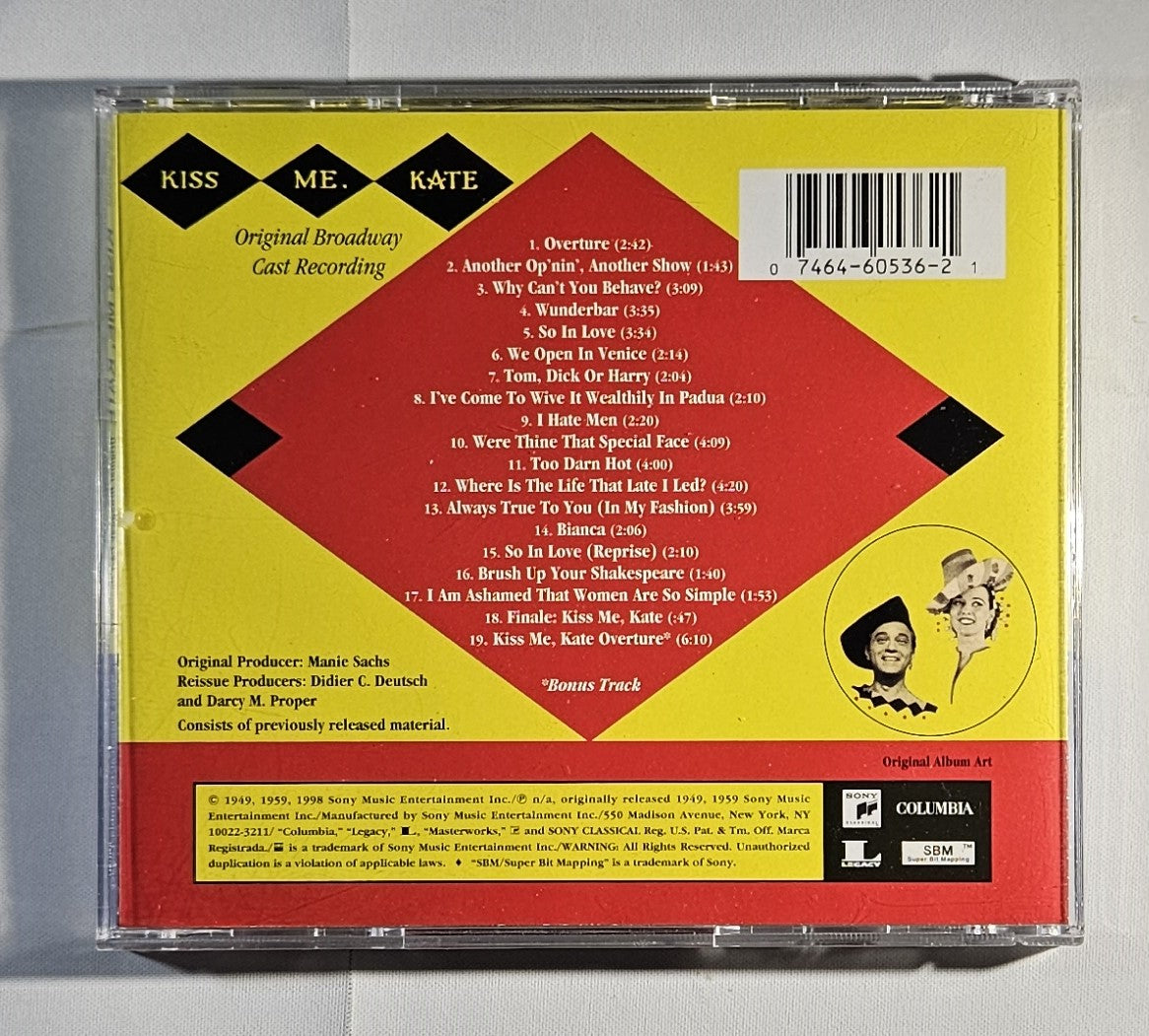 Cole Porter - Kiss Me, Kate (Original Broadway Cast Recording) [1998 Reissue Remastered] [Used CD]