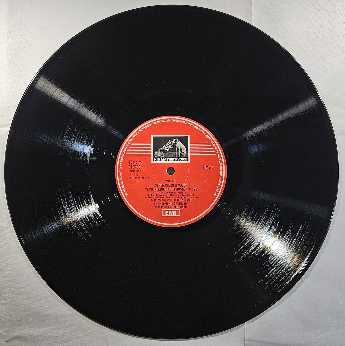 Colin Davis - Mozart: Eine Kleine Nachtmusik [1979 45RPM] [Used Vinyl Record LP]