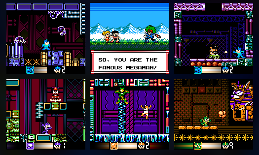 Mega Man World 5 DX GBC Video Game Catridge Gameboy Color
