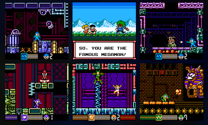 Mega Man World 5 DX GBC Video Game Catridge Gameboy Color