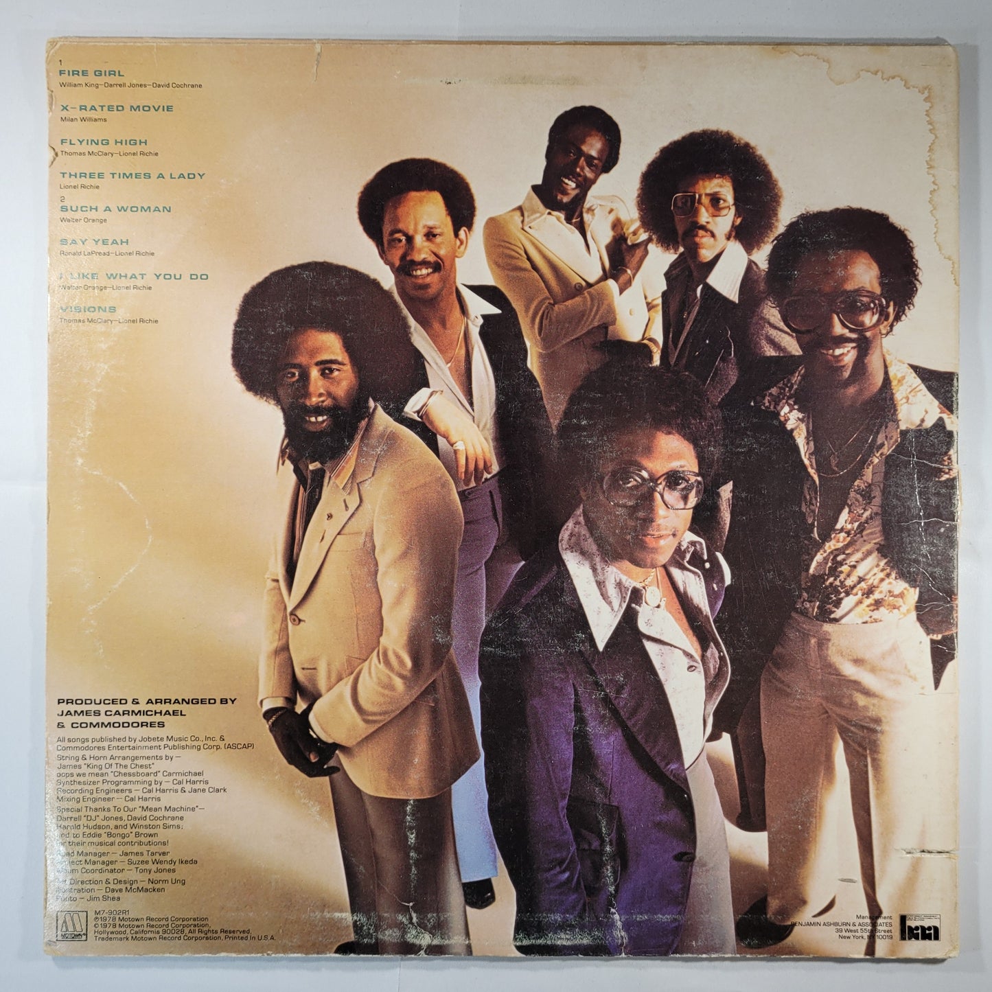 Commodores - Natural High [1978 Used Vinyl Record LP] [B]