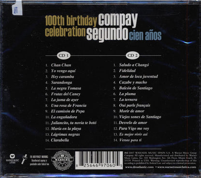 Compay Segundo - Cien Años (100th Birthday Celebration) [2007 New Double CD]
