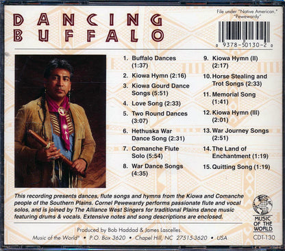 Cornel Pewewardy & The Alliance West Singers - Dancing Buffalo [1994 New CD]