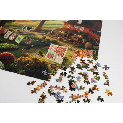Country Farm Life 1000 Piece Jigsaw Puzzle Springbok