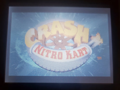 Crash Nitro Kart GBA Video Game Boy Advance Nintendo 2003