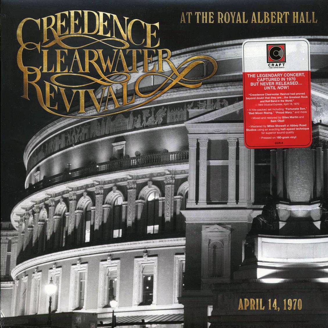 Creedence Clearwater Revival - At The Royal Albert Hall (April 14, 1970) [2022 180G] [New Vinyl Record LP]