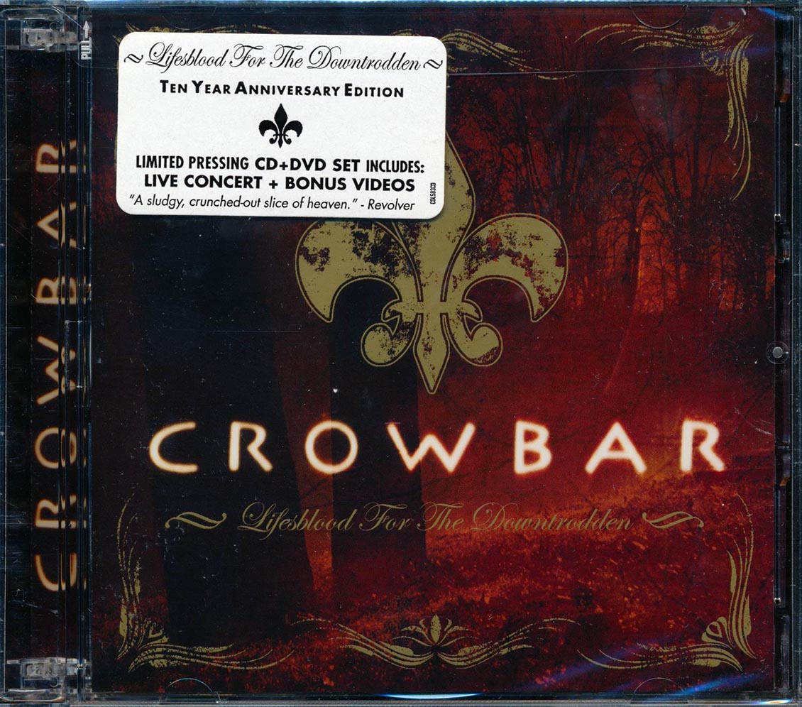 Crowbar - Lifesblood for the Downtrodden [2015 Reissue] [New CD/DVD]