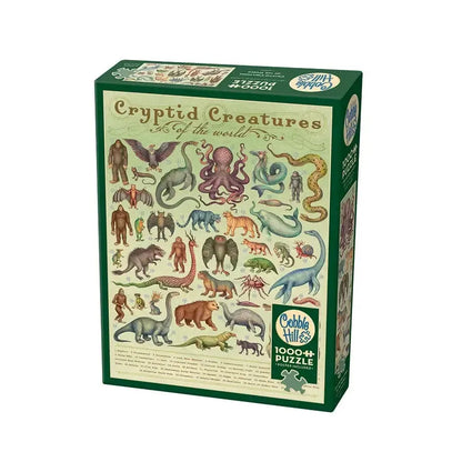 Cryptid Creatures 1000 Piece Jigsaw Puzzle Cobble Hill