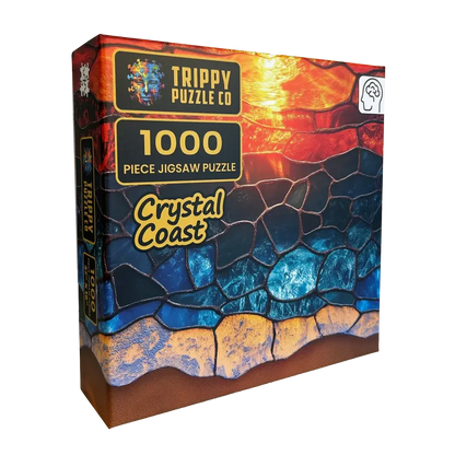 Crystal Coast 1000 Piece Jigsaw Puzzle Trippy