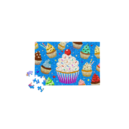 Cupcake Celebration for Bakers 150 Piece Mini Jigsaw Puzzle Micro Puzzles