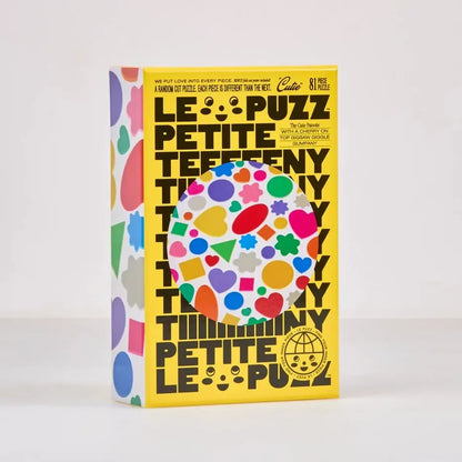 Cutie 81 Piece Round Jigsaw Puzzle Le Puzz