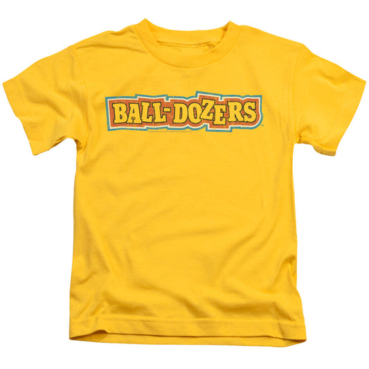 Dubble Bubble Balldozers Juvenile Kids Youth T Shirt Yellow (7) Officially Licensed