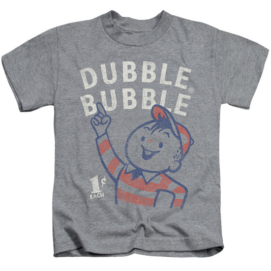 Dubble Bubble Pointing Juvenile Kids Youth T Shirt Athletic Heather (7) Officially Licensed