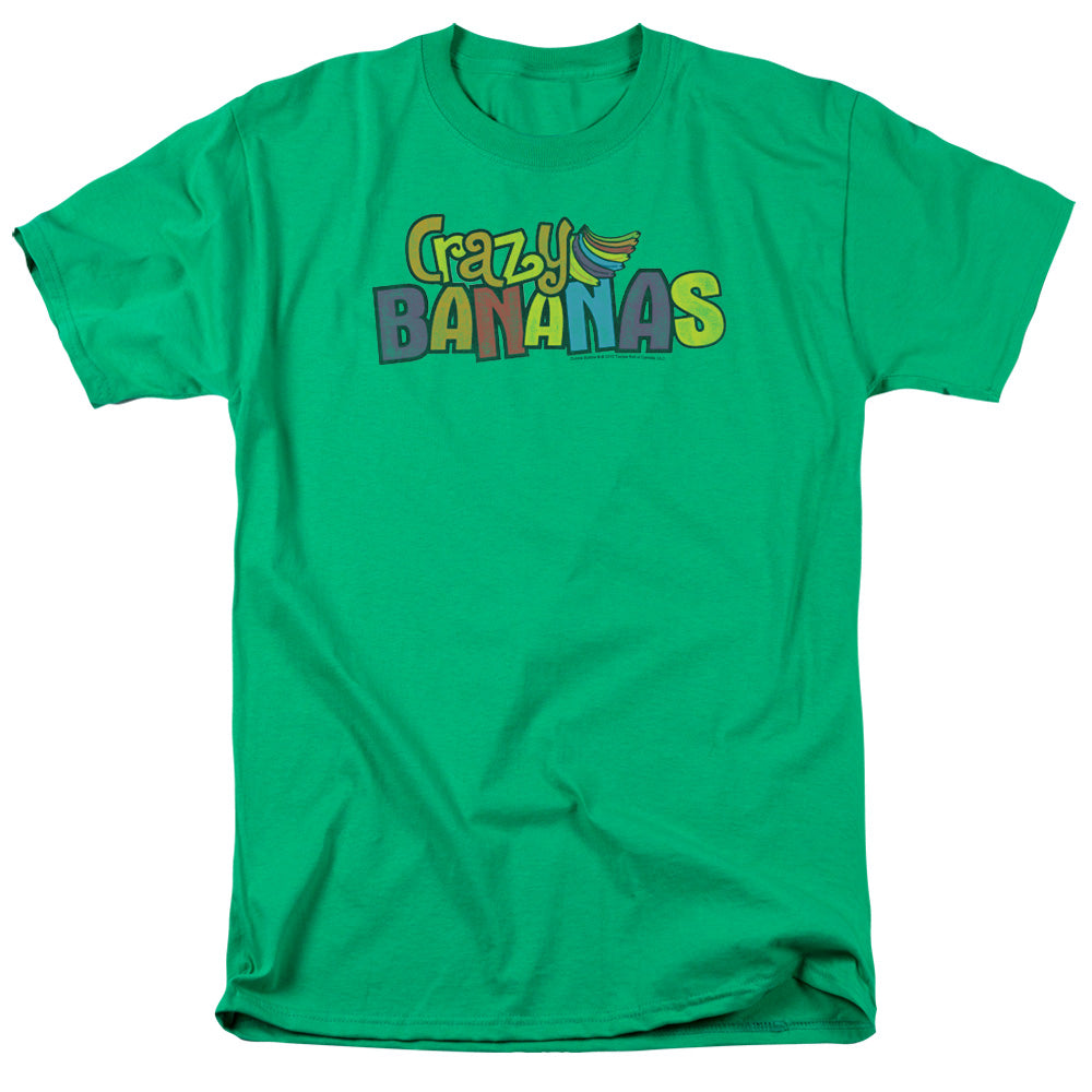 Dubble Bubble Crazy Bananas Mens T Shirt Kelly Green Officially Licensed