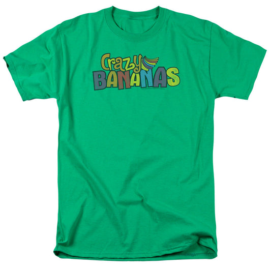 Dubble Bubble Crazy Bananas Mens T Shirt Kelly Green Officially Licensed
