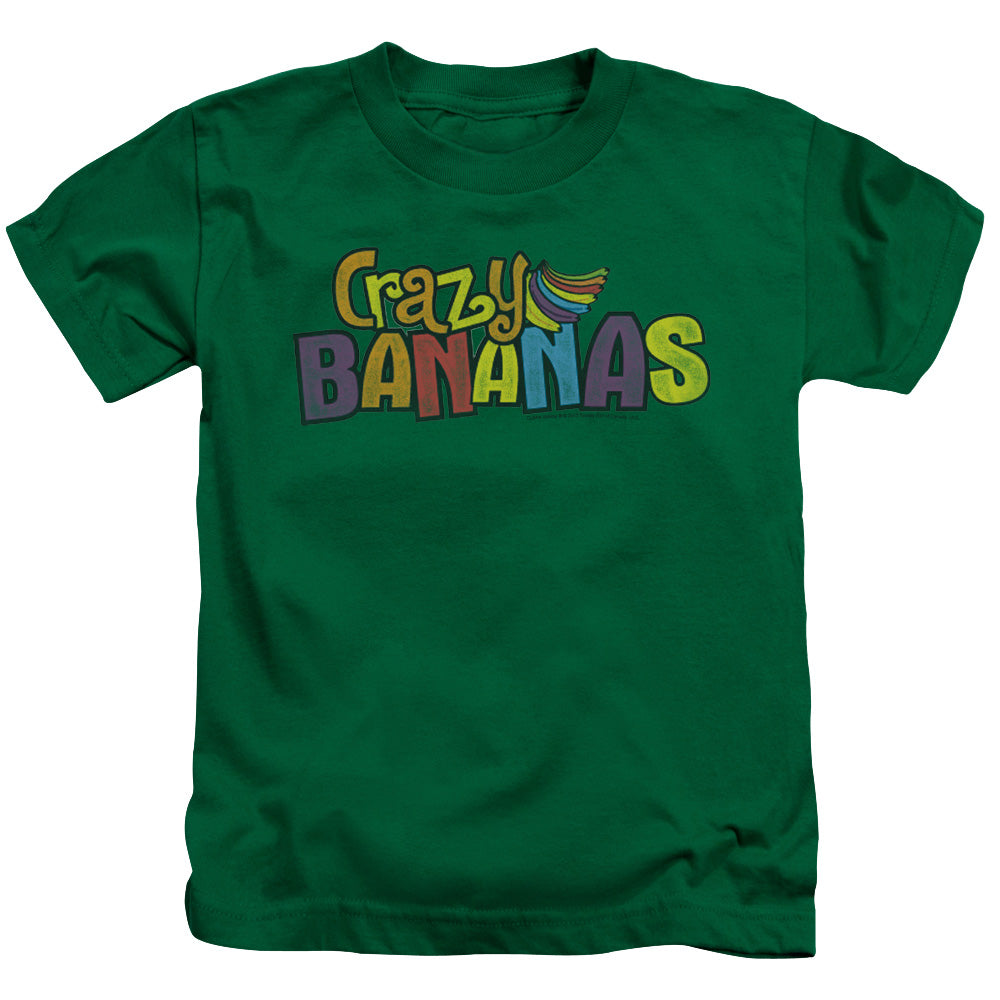 Dubble Bubble Crazy Bananas Juvenile Kids Youth T Shirt Kelly Green (5 6) Officially Licensed