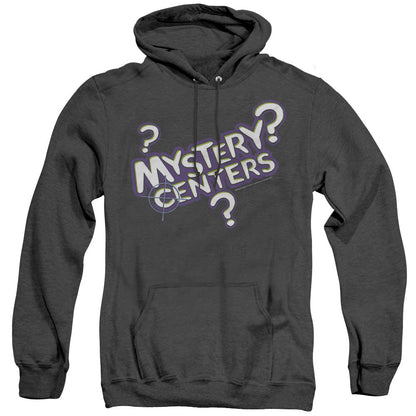 Dubble Bubble Mystery Centers Mens Heather Hoodie Black Officially Licensed