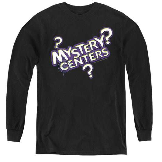 Dubble Bubble Mystery Centers Long Sleeve Kids Youth T Shirt Black Officially Licensed