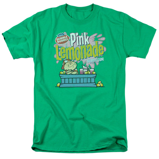 Dubble Bubble Pink Lemonade Mens T Shirt Kelly Green Officially Licensed
