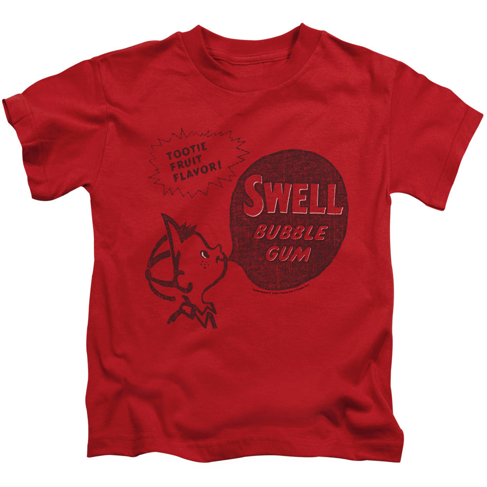 Dubble Bubble Swell Gum Juvenile Kids Youth T Shirt Red (7) Officially Licensed