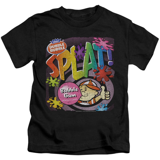 Dubble Bubble Splat Gum Juvenile Kids Youth T Shirt Black (5 6) Officially Licensed