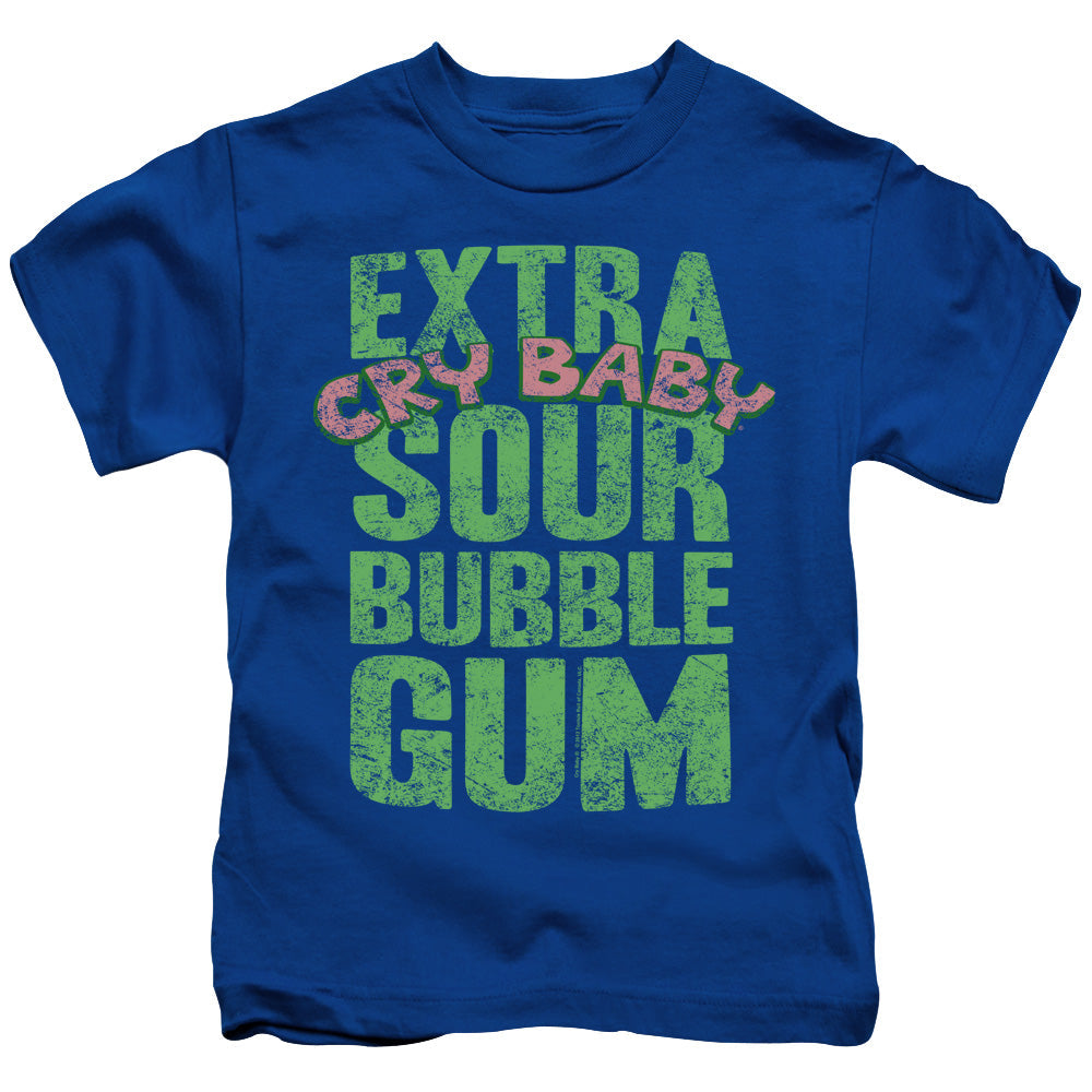 Dubble Bubble Extra Sour Juvenile Kids Youth T Shirt Royal Blue (4) Officially Licensed