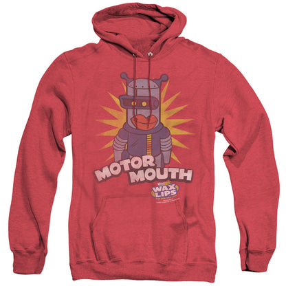 Dubble Bubble Motor Mouth Mens Heather Hoodie Red Officially Licensed