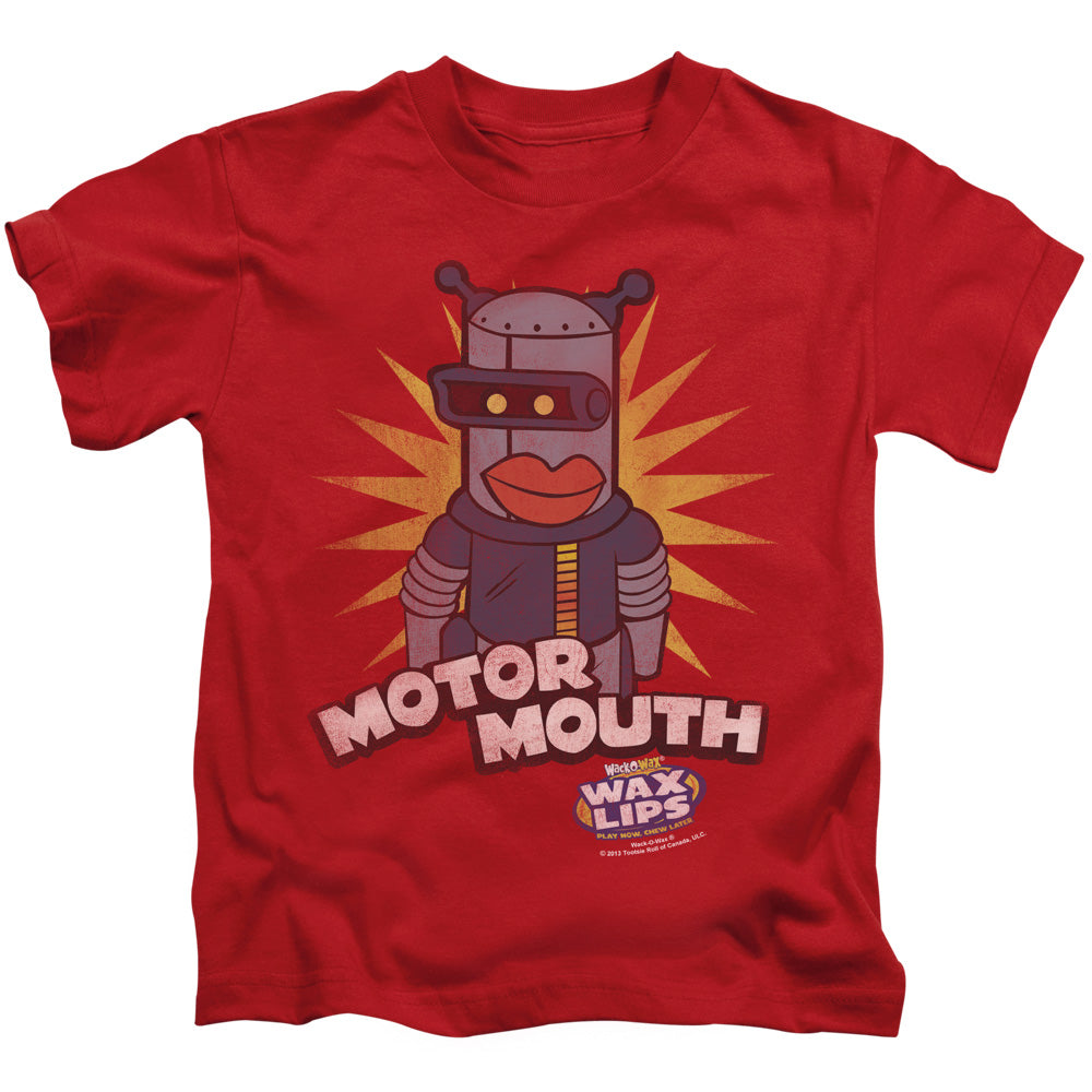 Dubble Bubble Motor Mouth Juvenile Kids Youth T Shirt Red (4) Officially Licensed