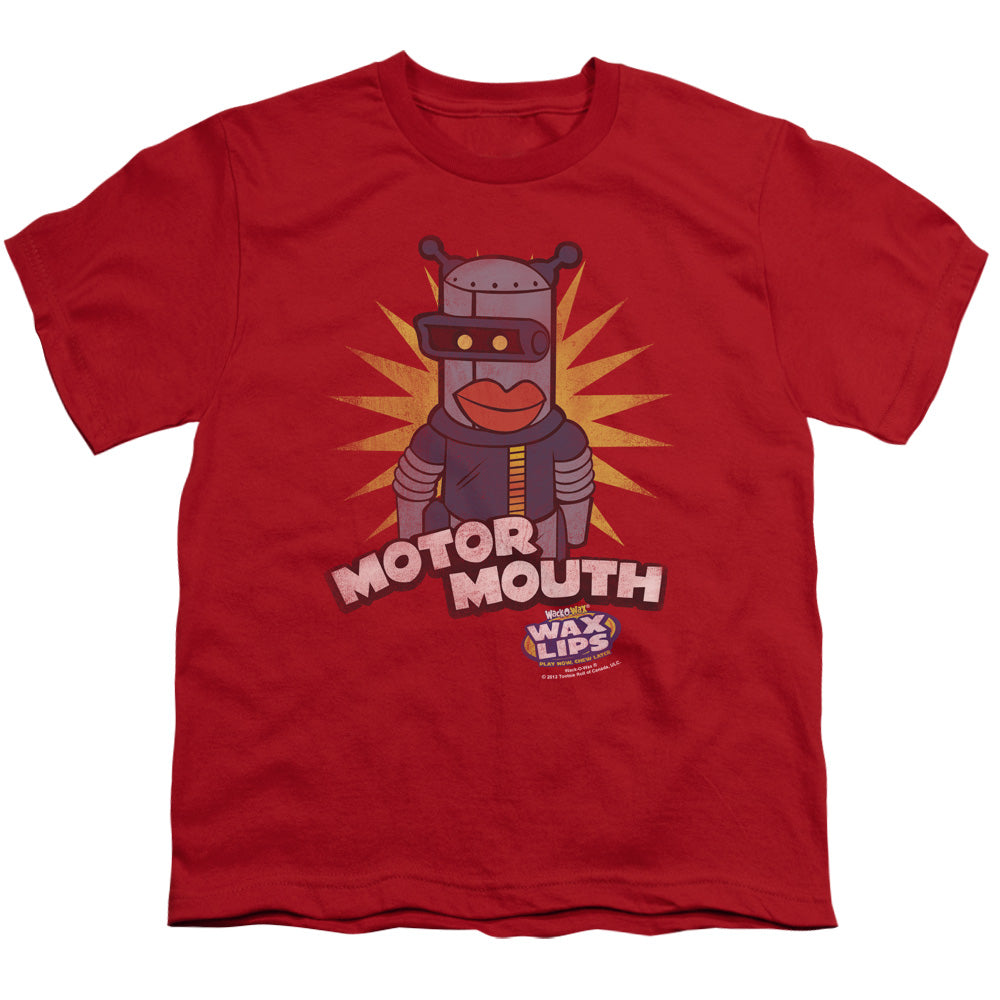 Dubble Bubble Motor Mouth Kids Youth T Shirt Red Officially Licensed