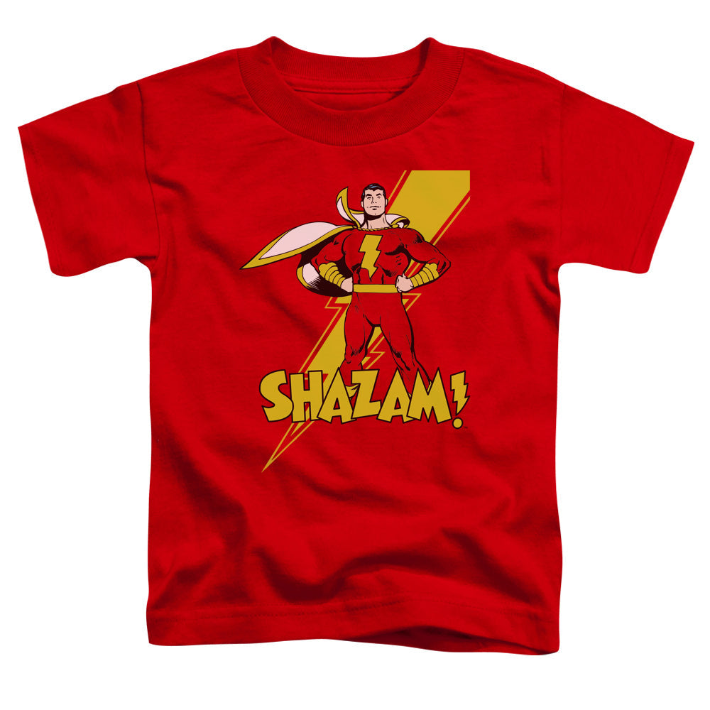 DC Comics Shazam! Toddler Kids Youth T Shirt Red Officially Licensed