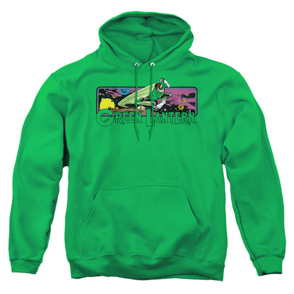 Dc Green Lantern Cosmos Mens Hoodie Kelly Green Officially Licensed
