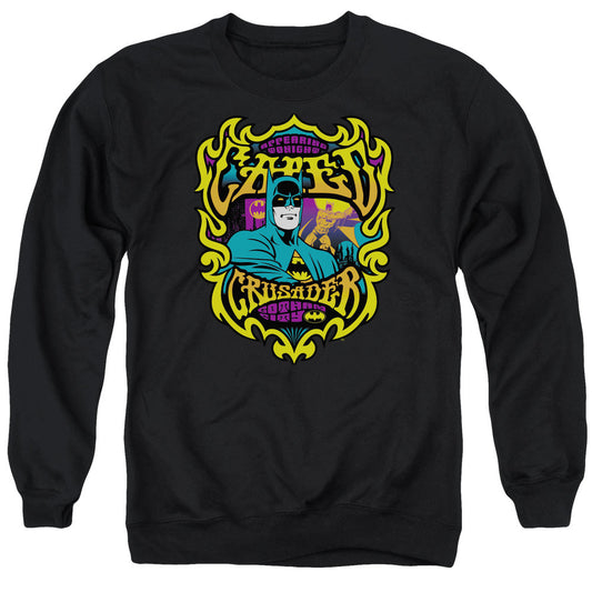 DC Comics Appearing Tonight Mens Crewneck Sweatshirt Black Officially Licensed