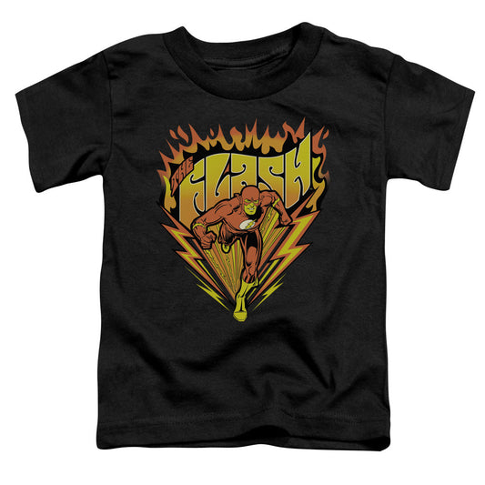 DC Comics Flash Blazing Speed Toddler Kids Youth T Shirt Black Officially Licensed