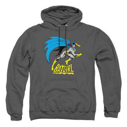 Dc Batgirl Batgirl Is Hot Mens Hoodie Charcoal Officially Licensed