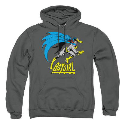 Dc Batgirl Batgirl Is Hot Mens Hoodie Charcoal Officially Licensed