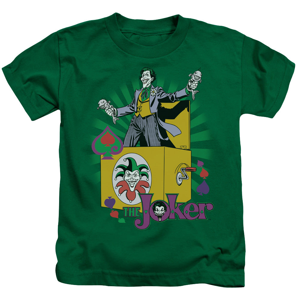 DC Comics These Fish Are Loaded Juvenile Kids Youth T Shirt Kelly Green Officially Licensed